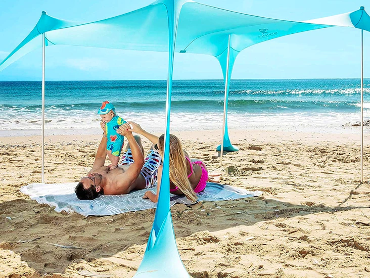 Sun ninja beach tent sun shelter