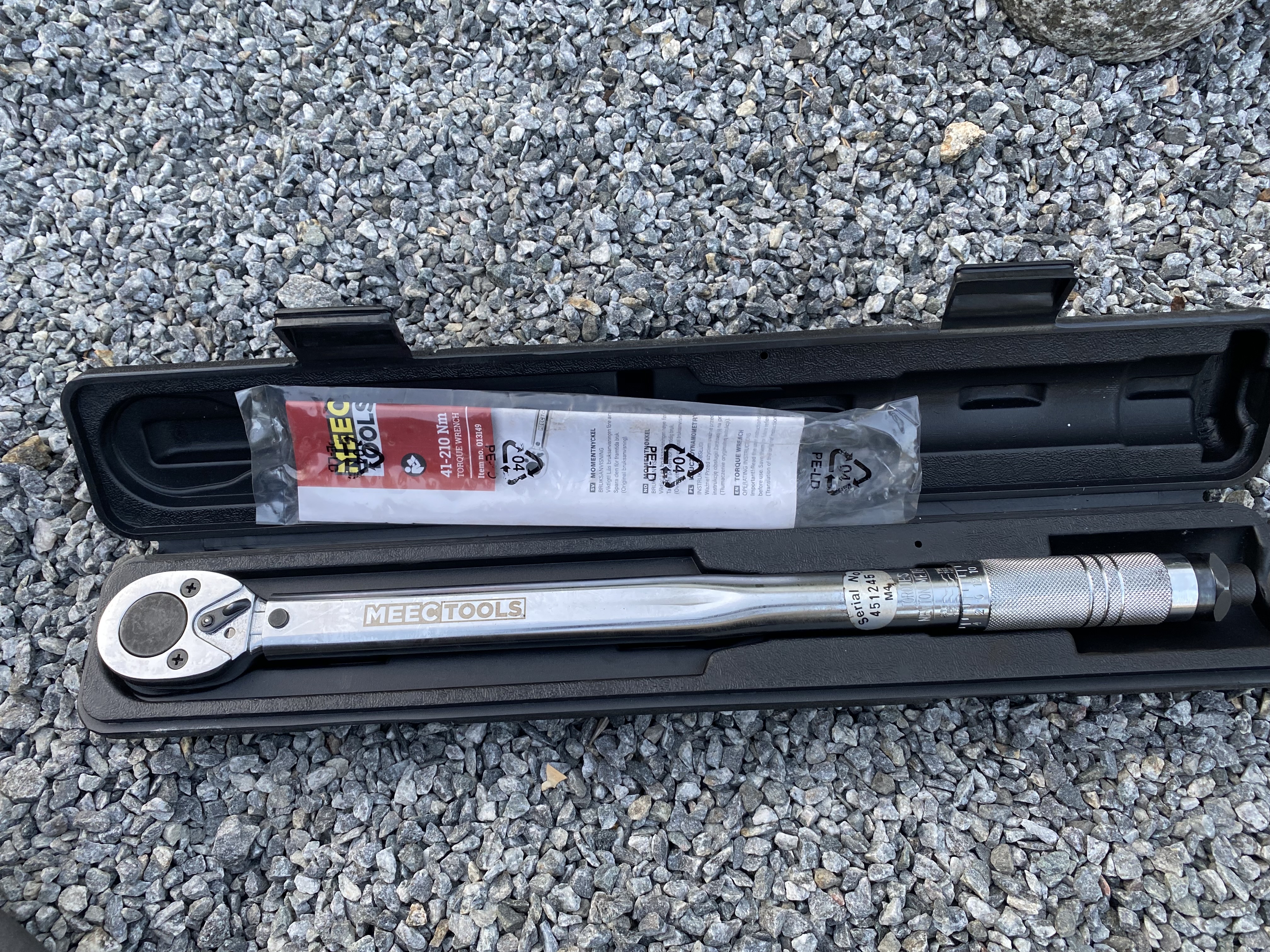 Moment nøkkel fra 40-120nm