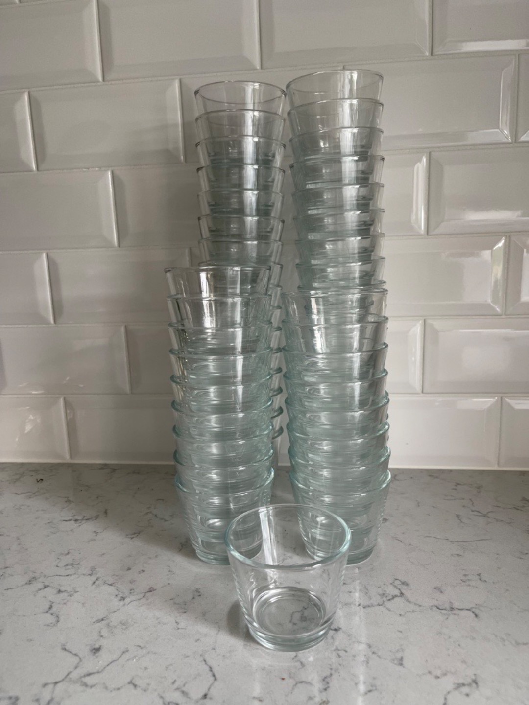 Värmeljushållare eller små dessertskålar