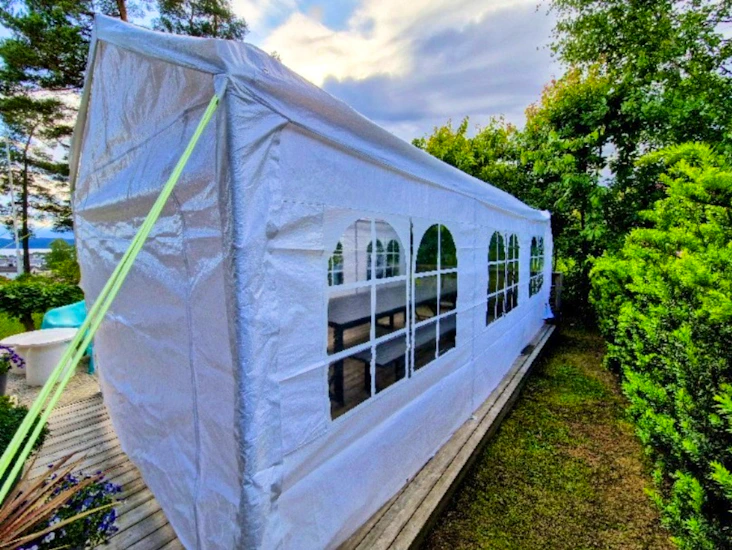 Partytelt 3x6 meter.