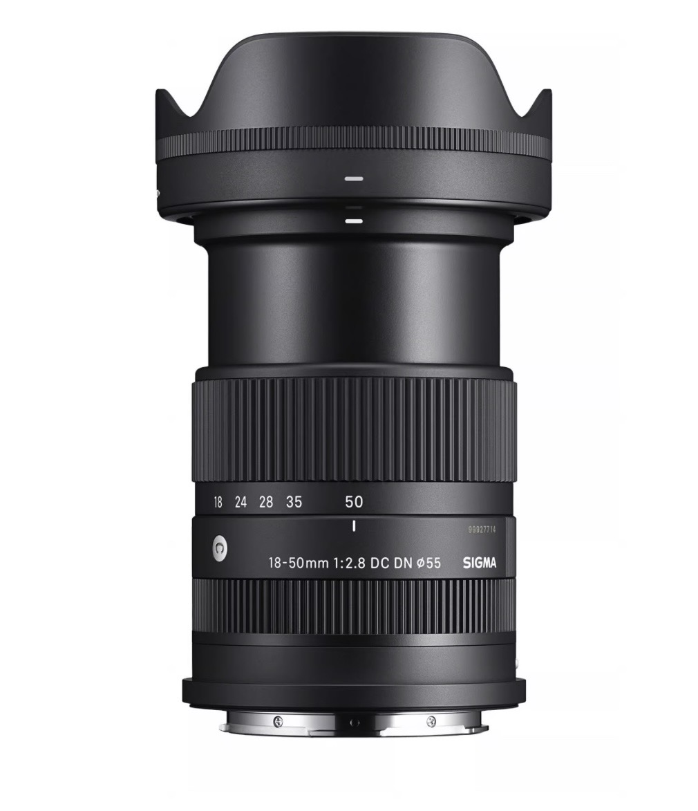 Sigma e mount mirrorless 18-50mm lens