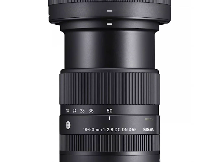 Sigma e mount mirrorless 18-50mm lens