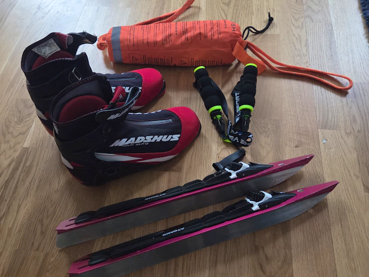 Långfärdsskridskor paket strl. 39/40