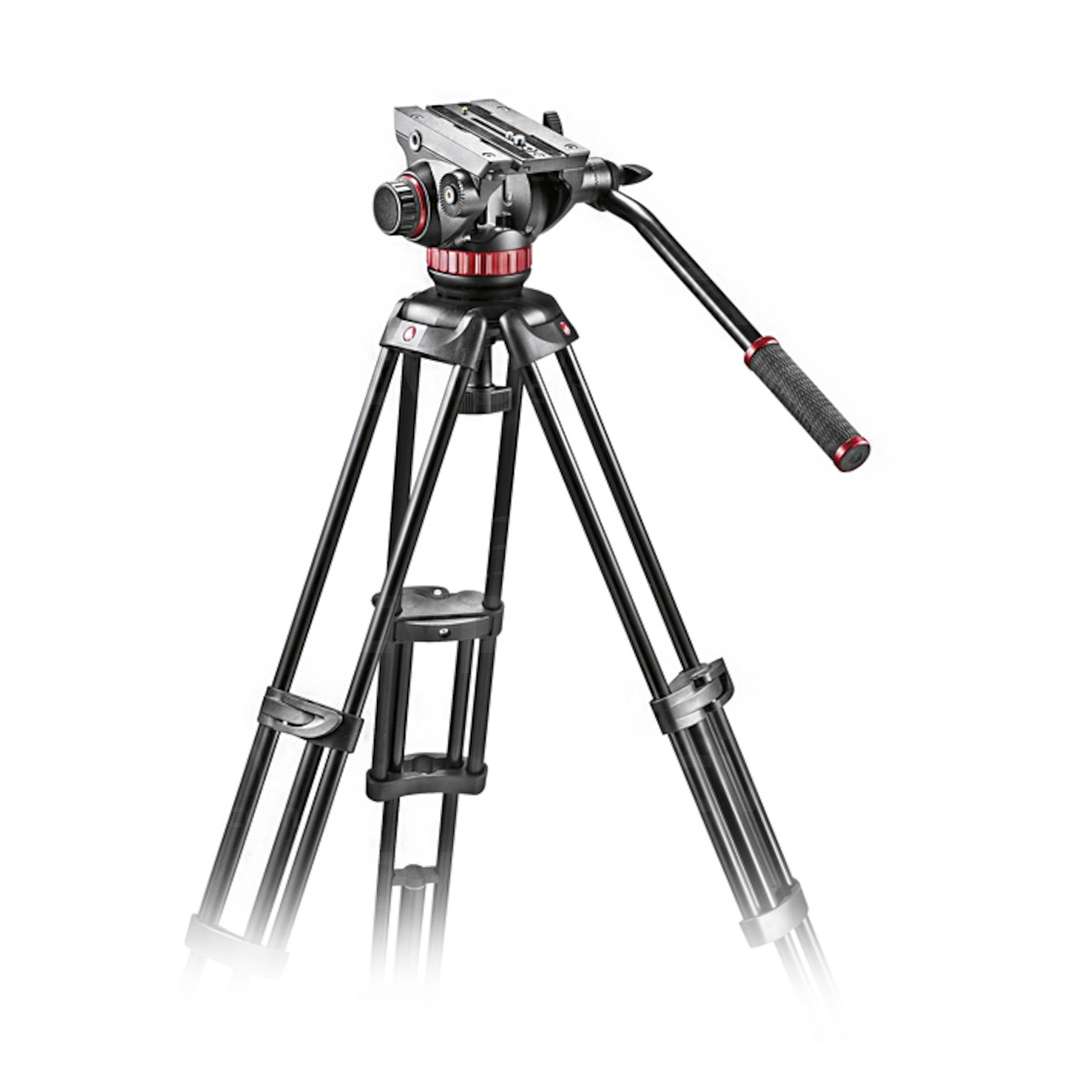 Manfrotto fluid head tripod (mvh502a