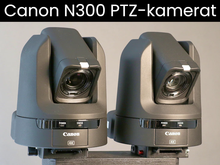 3 kpl canon ptz-kamera