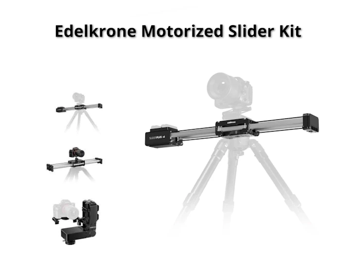 Edelkrone sliderplus v5 pro long + headplus & slide module v3 kitset
