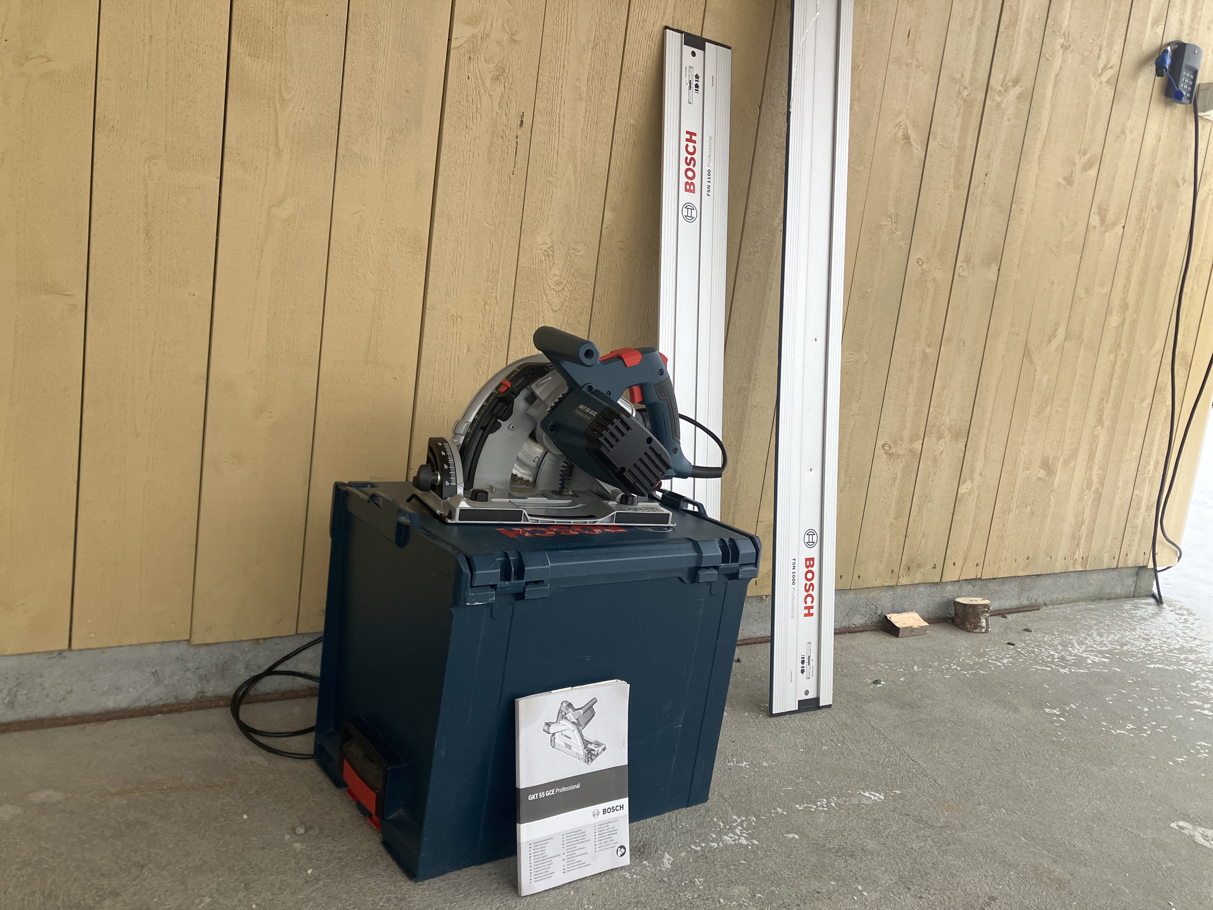 Bosch proff dykksag med skinner