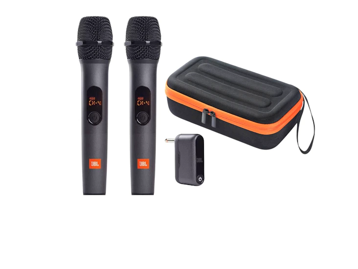 2x handheld wireless microphone & receiver event party pa system s1 pro