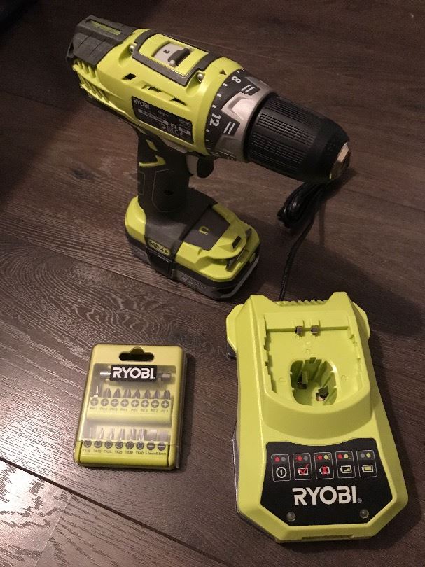 Ryobi rcd1802 skruvdragare