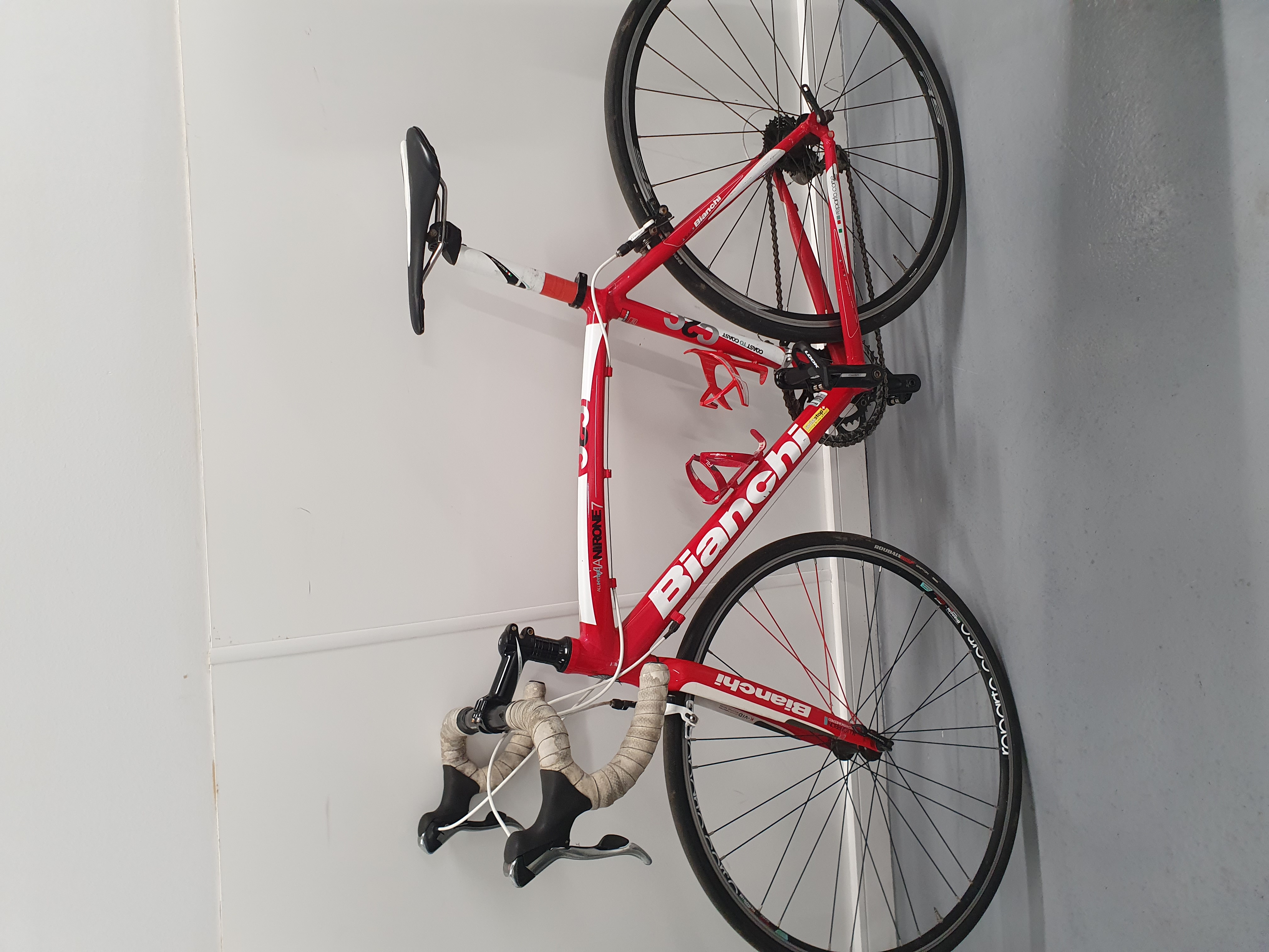 Carbon road bike bianchi nirone 7