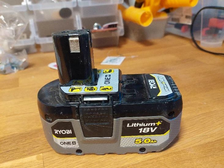 Ryobi one+ batteri 5.0ah 18v