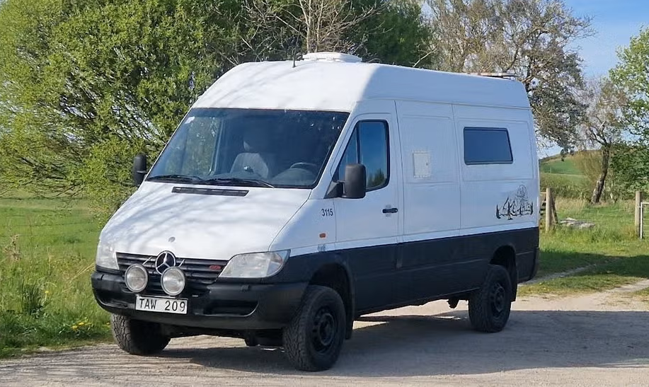 Mercedes sprinter campervan 4x4