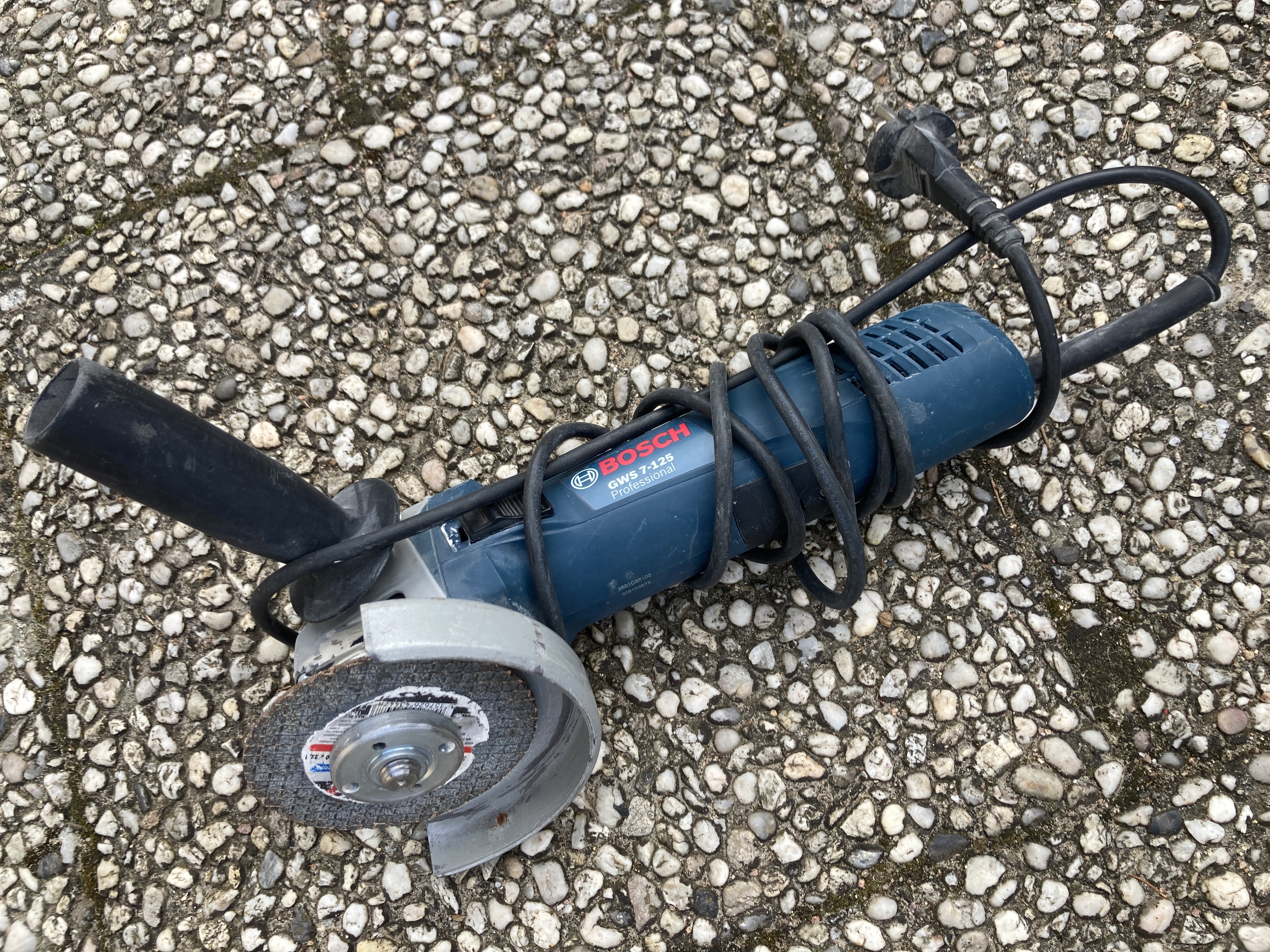 Liten vinkelslip 125 mm