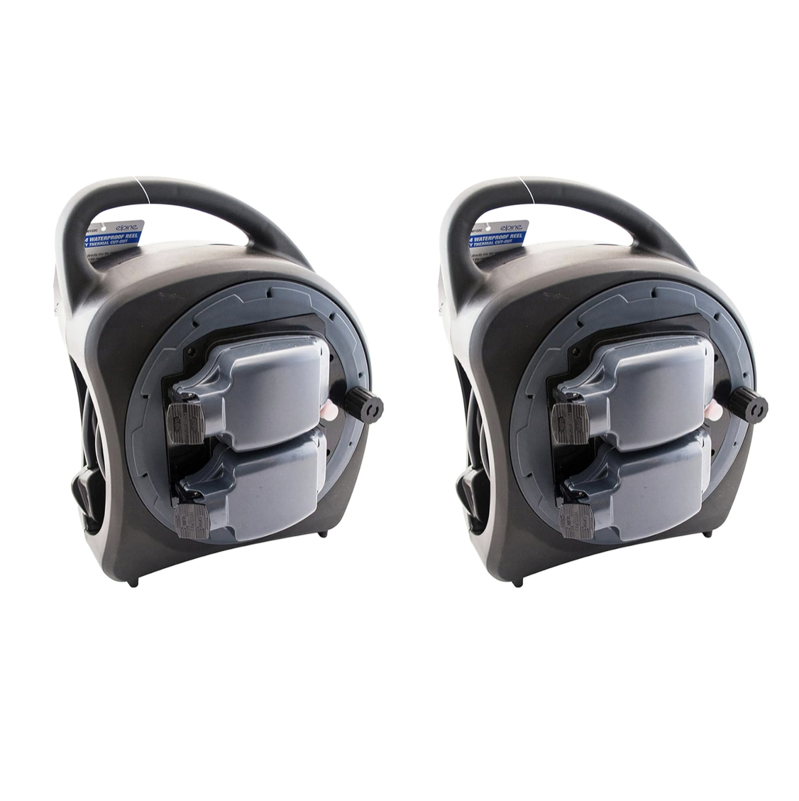 2x 20m 13amp drum extension (electrical 13amp lead) ip54 waterproof 
