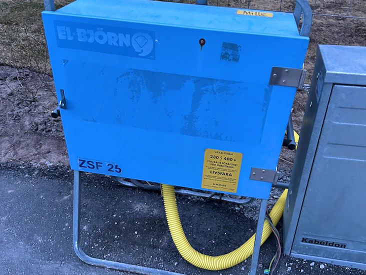 Elcentral, bygg central