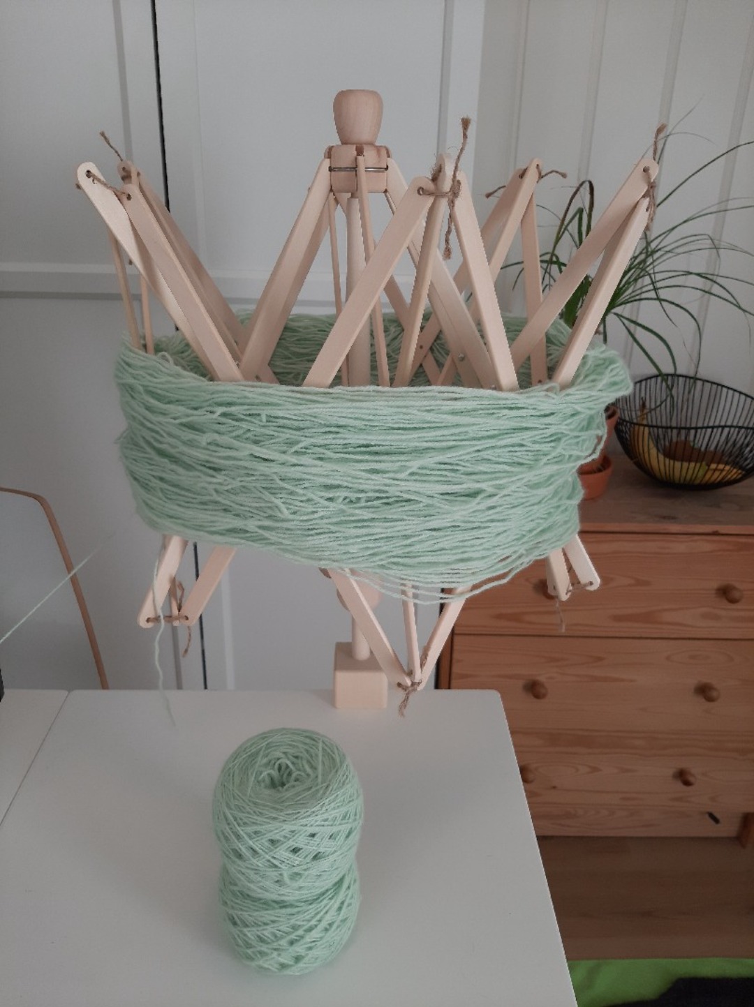 Garnvinde & nøstemaskin