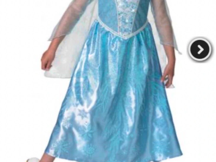 Maskeraddräkt elsa, frost