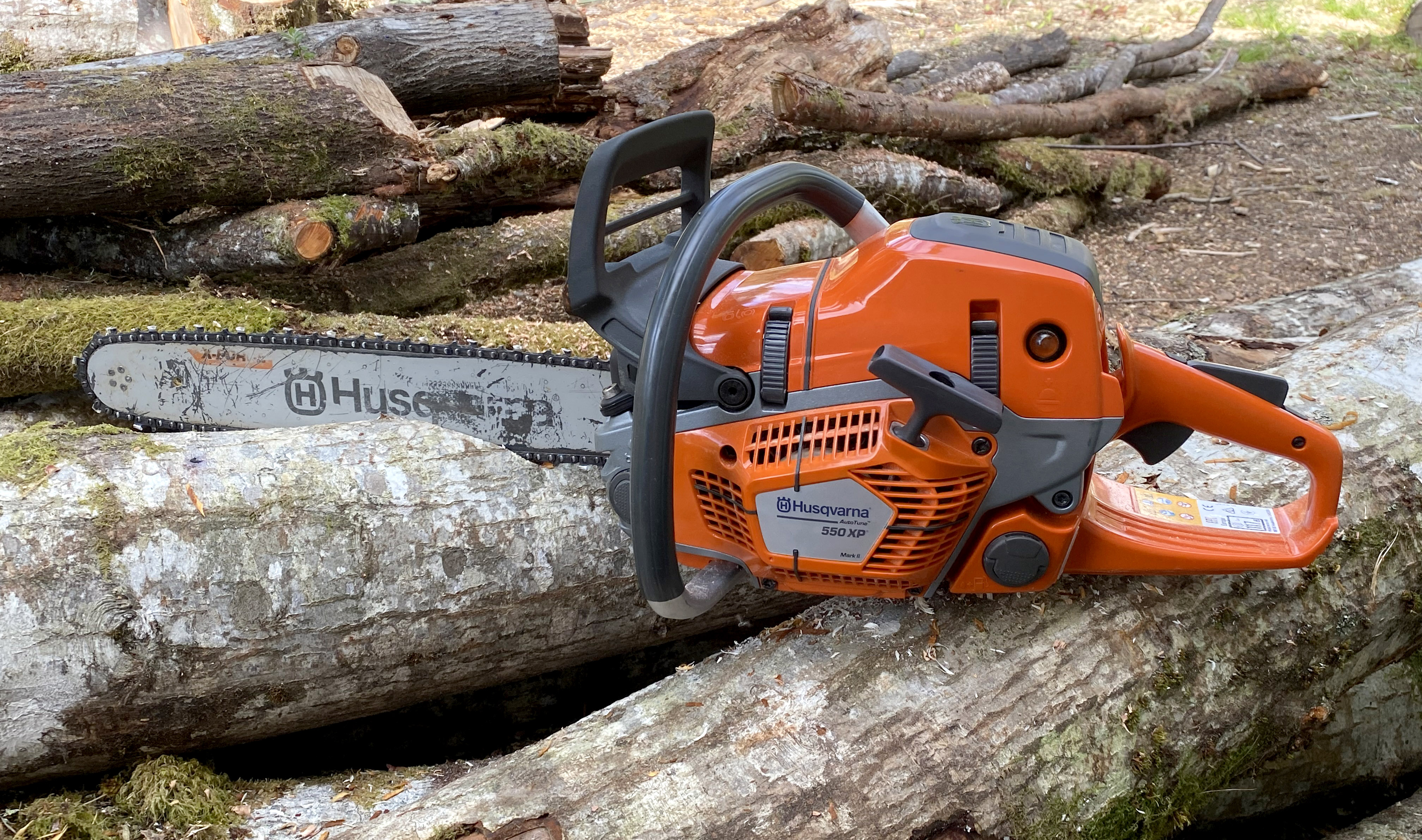 Ny husqvarna 550xp mark ii - kraftig proffsag med 18-toms sverd