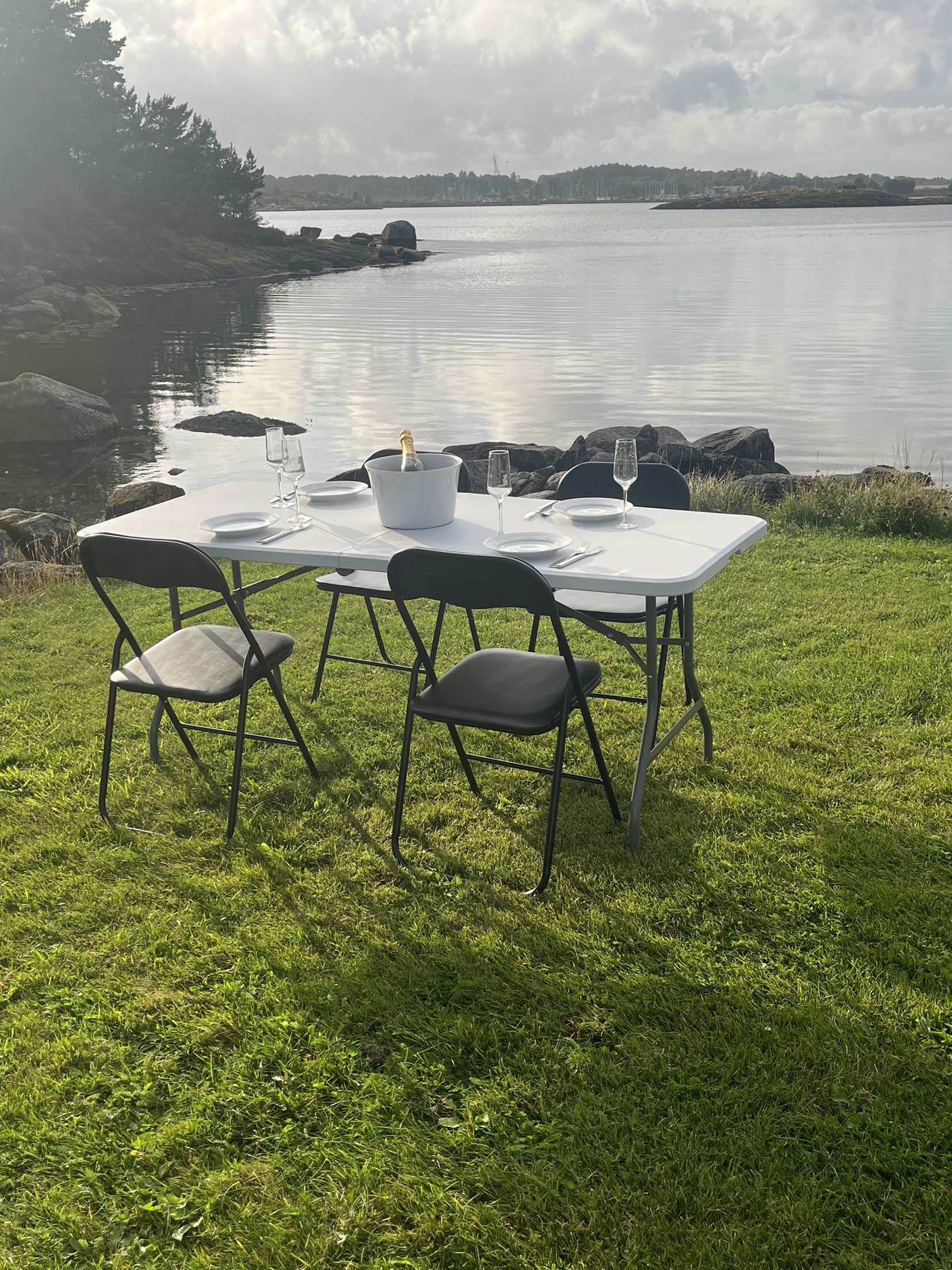 Utleie/leie av klappstoler og klappbord