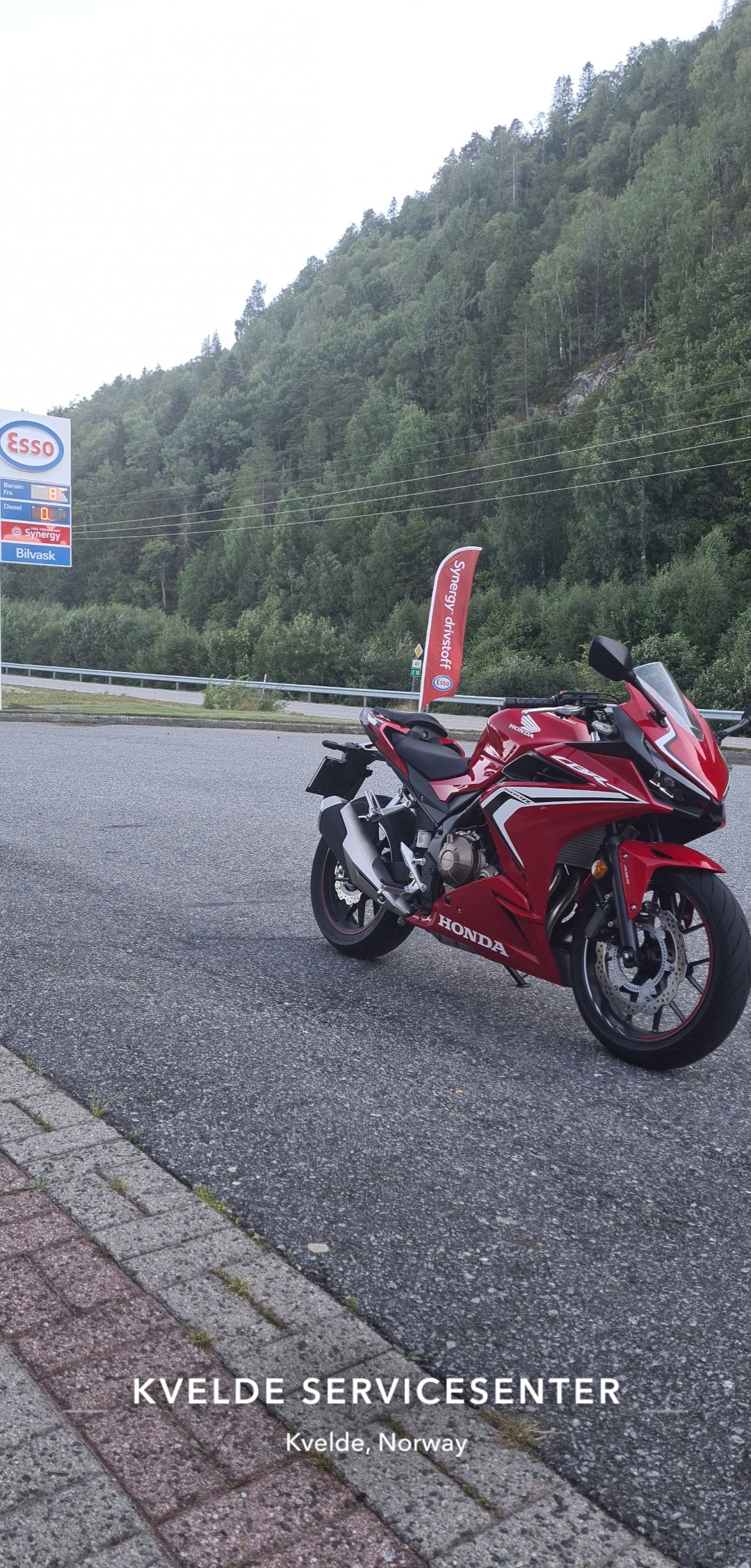 Honda cbr 500 - mellomtung