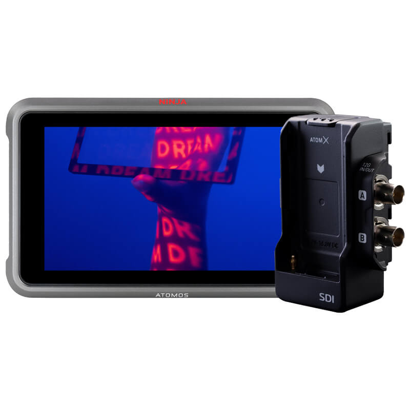 Atomos ninja v+ med sdi modul