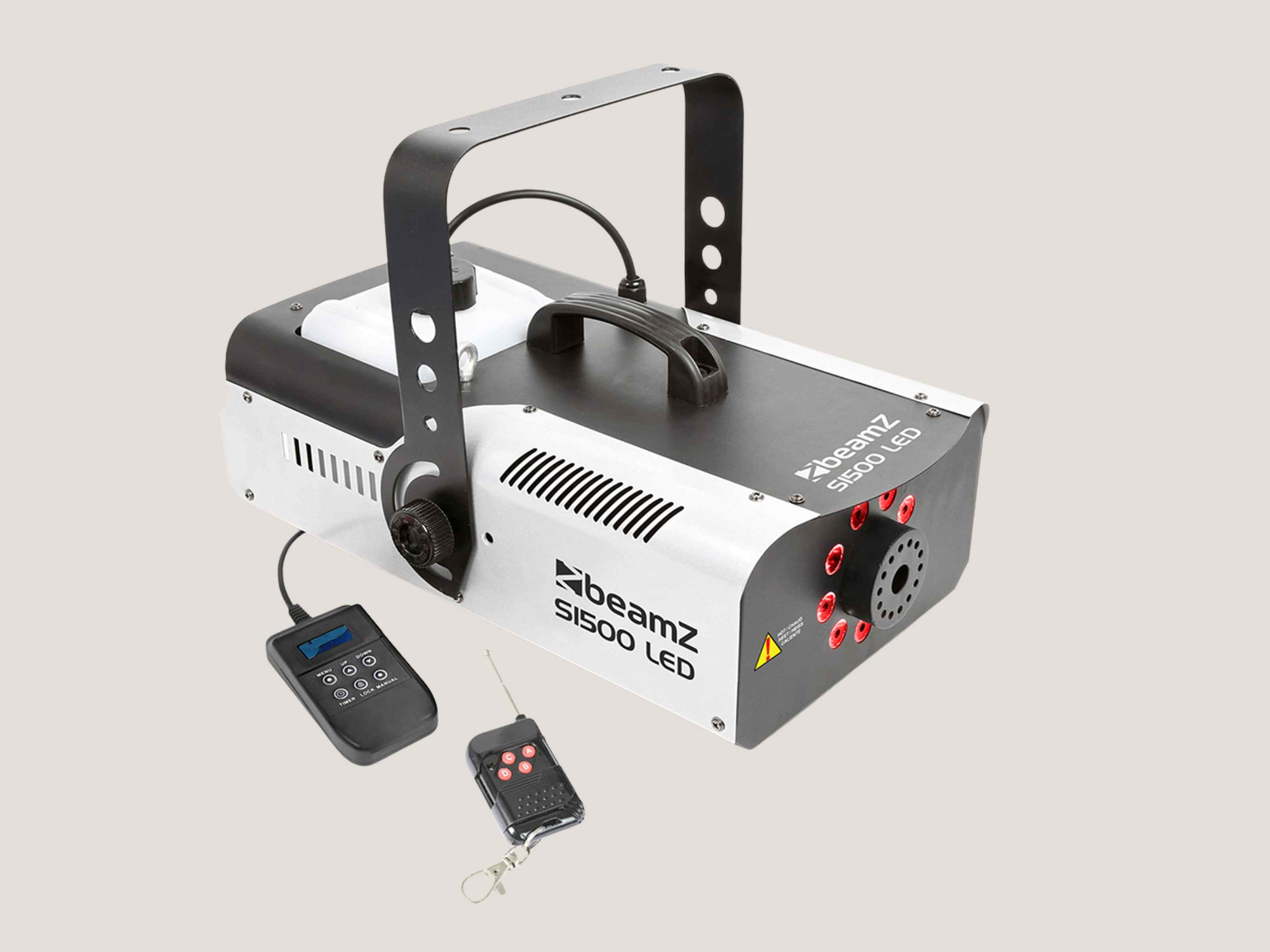 Smoke fog machine machine 1200w led haze effect +remote dj disco party