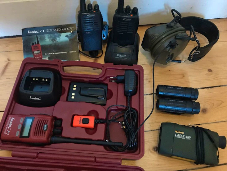 Jaktradio (även komradio)