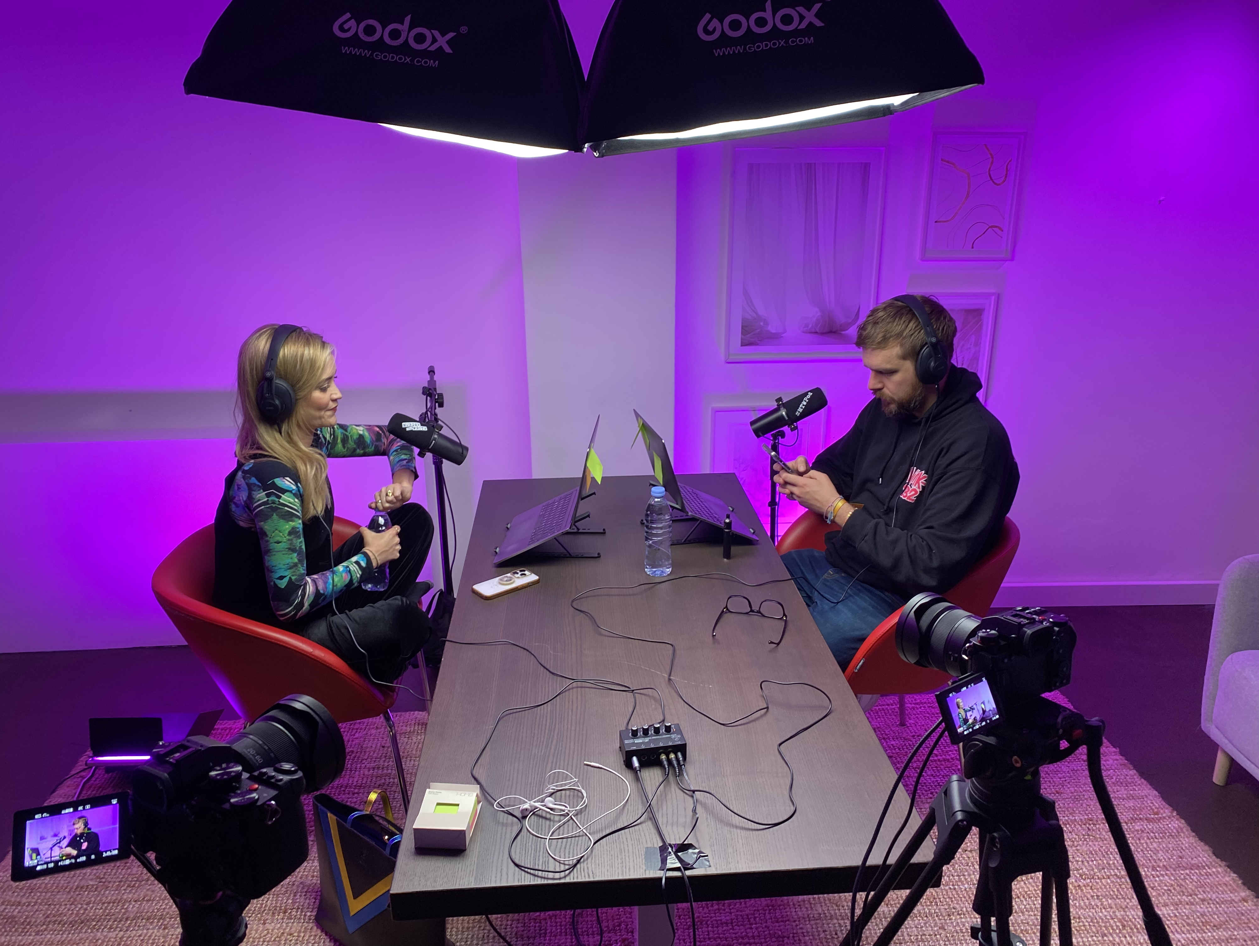 The gathering set at finchley studios