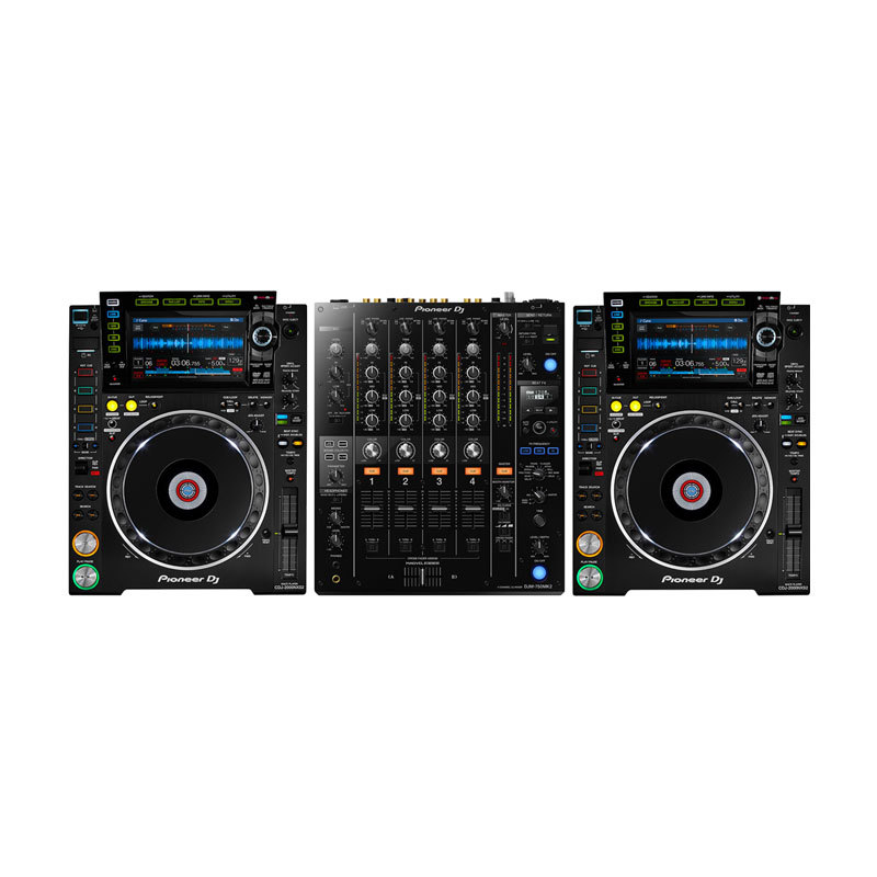 Cdj 2000 nexus 2's & djm 750mk2 mixer