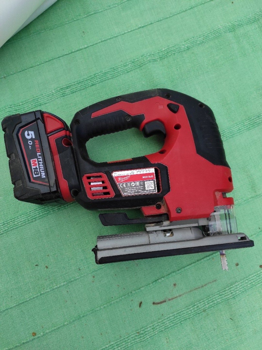 Sticksåg milwaukee m18 bjs