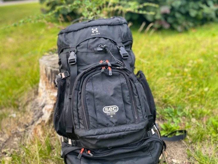 Vandringsryggsäck haglöfs 55l