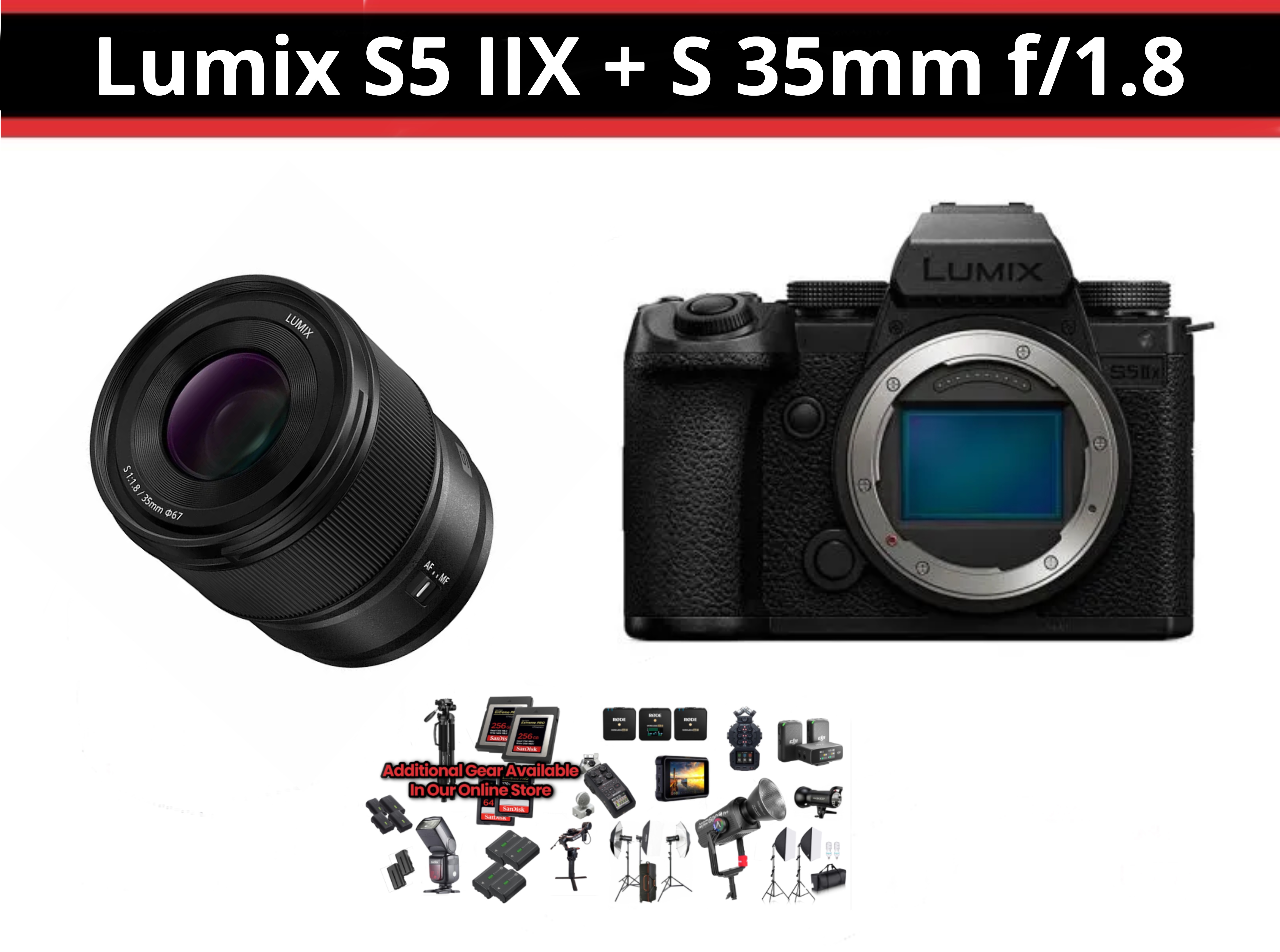 Lumix s5iix + s 35mm f/1.8 ( s5 iix )