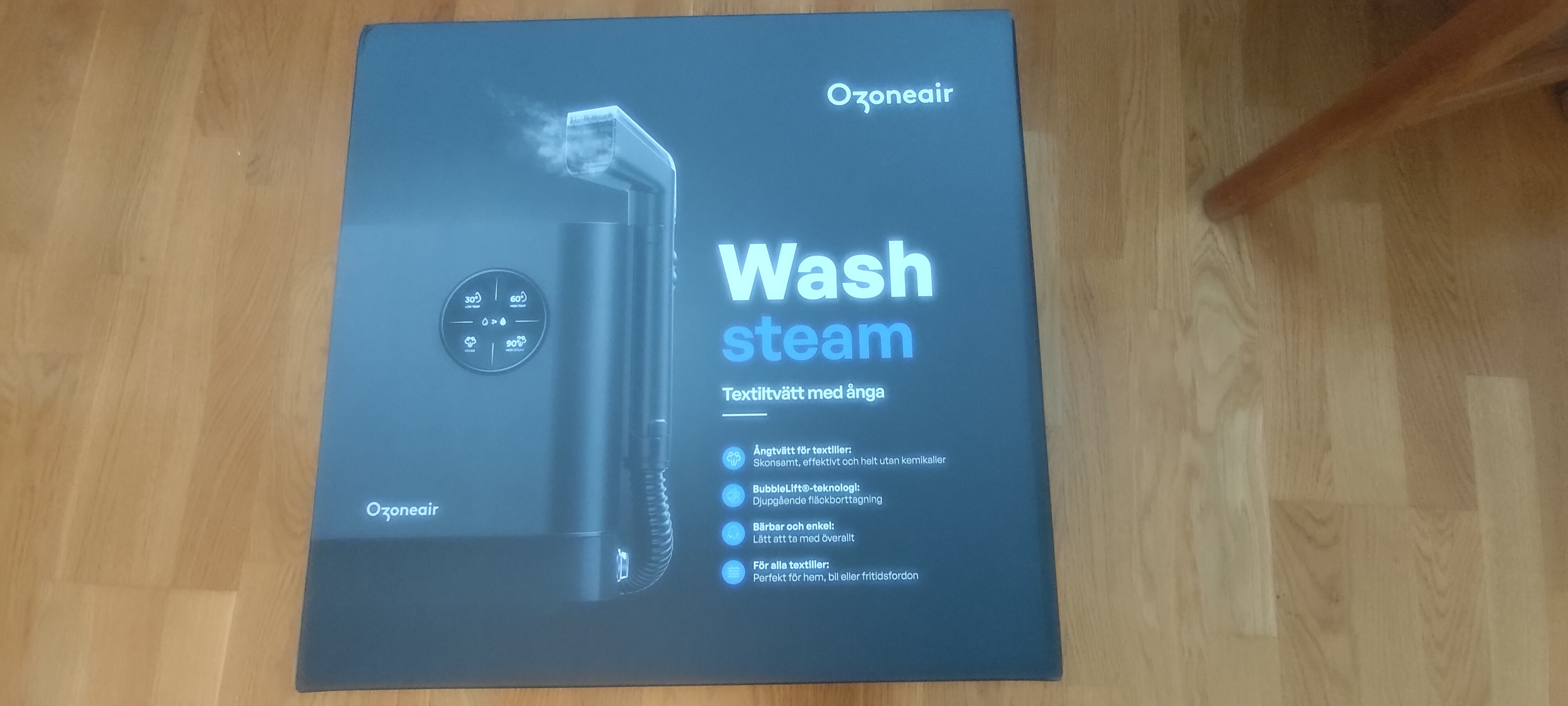 Ozonair wash steam textiltvätt med ånga 