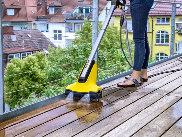 Terrassebørste kärcher pcl 4