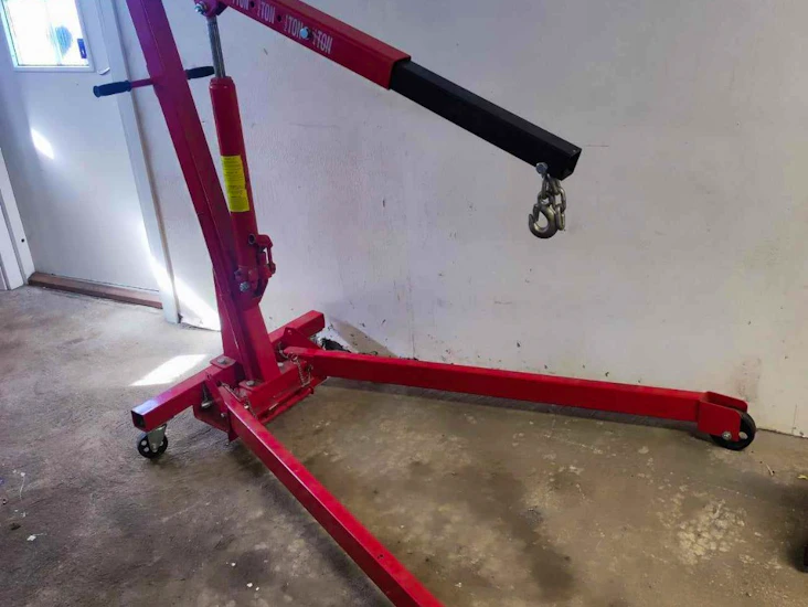 Motorlyft/verkstadskran