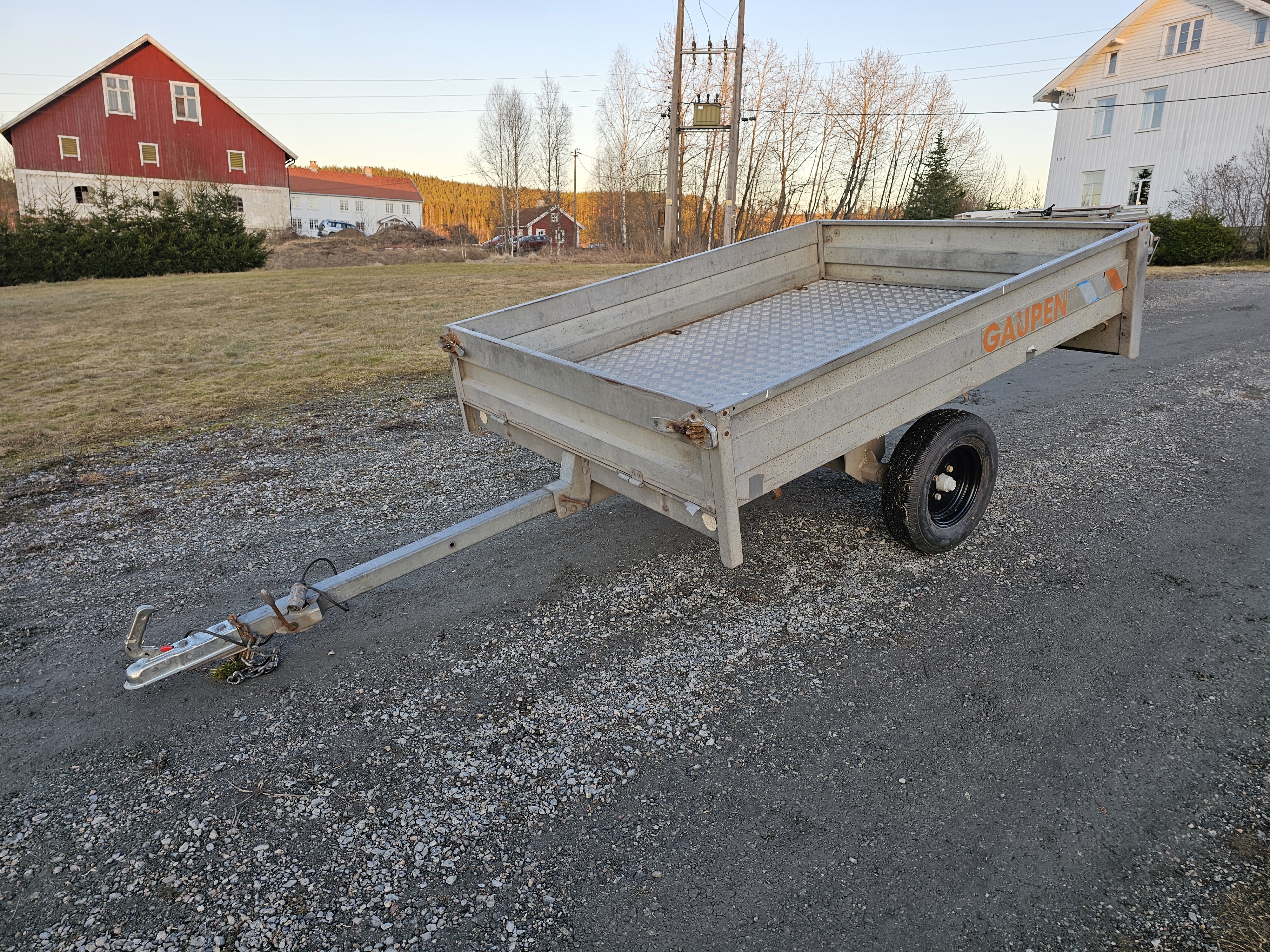 750 kg tilhenger u/brems