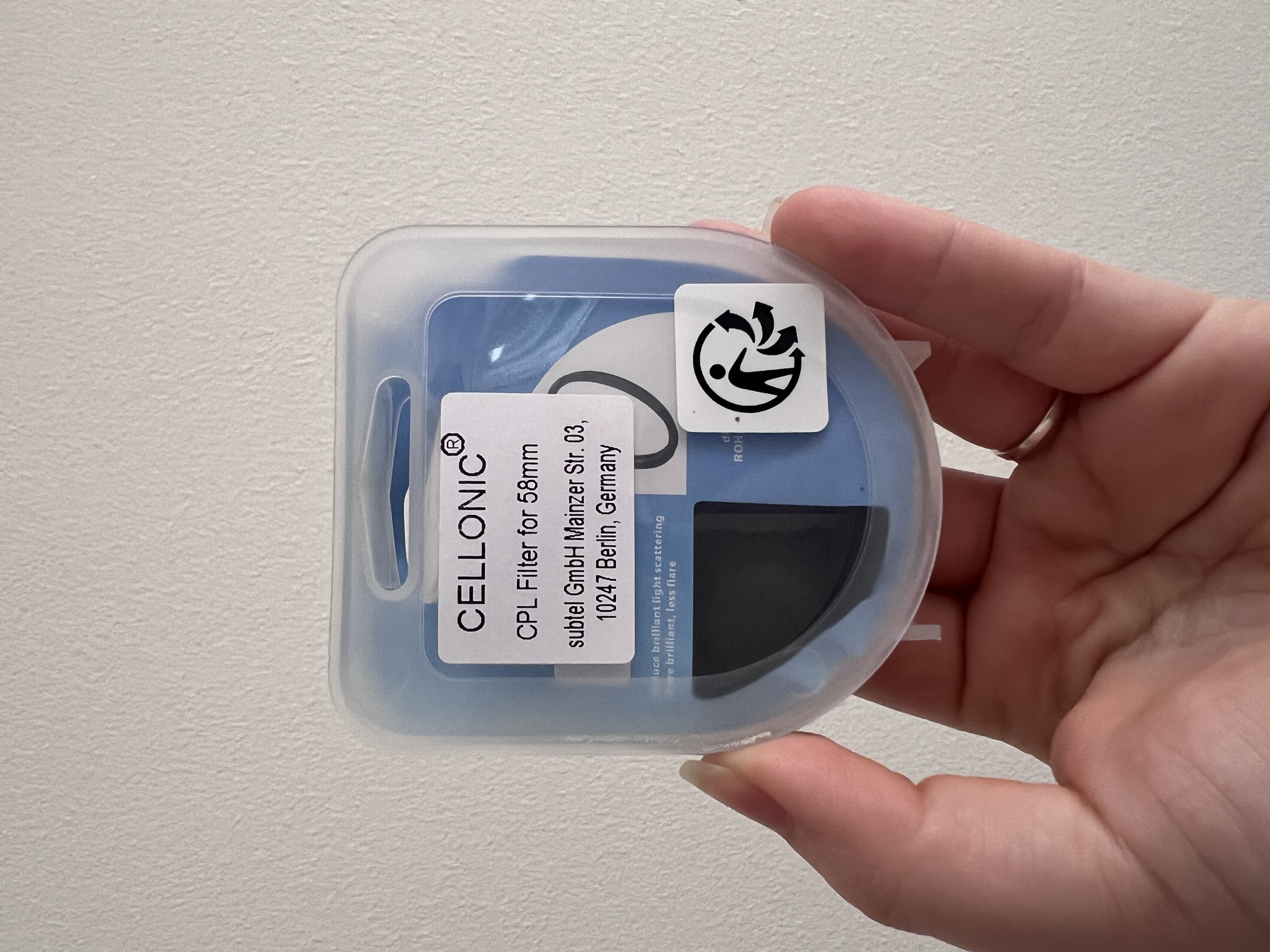 Cpl/polfilter till 50mm