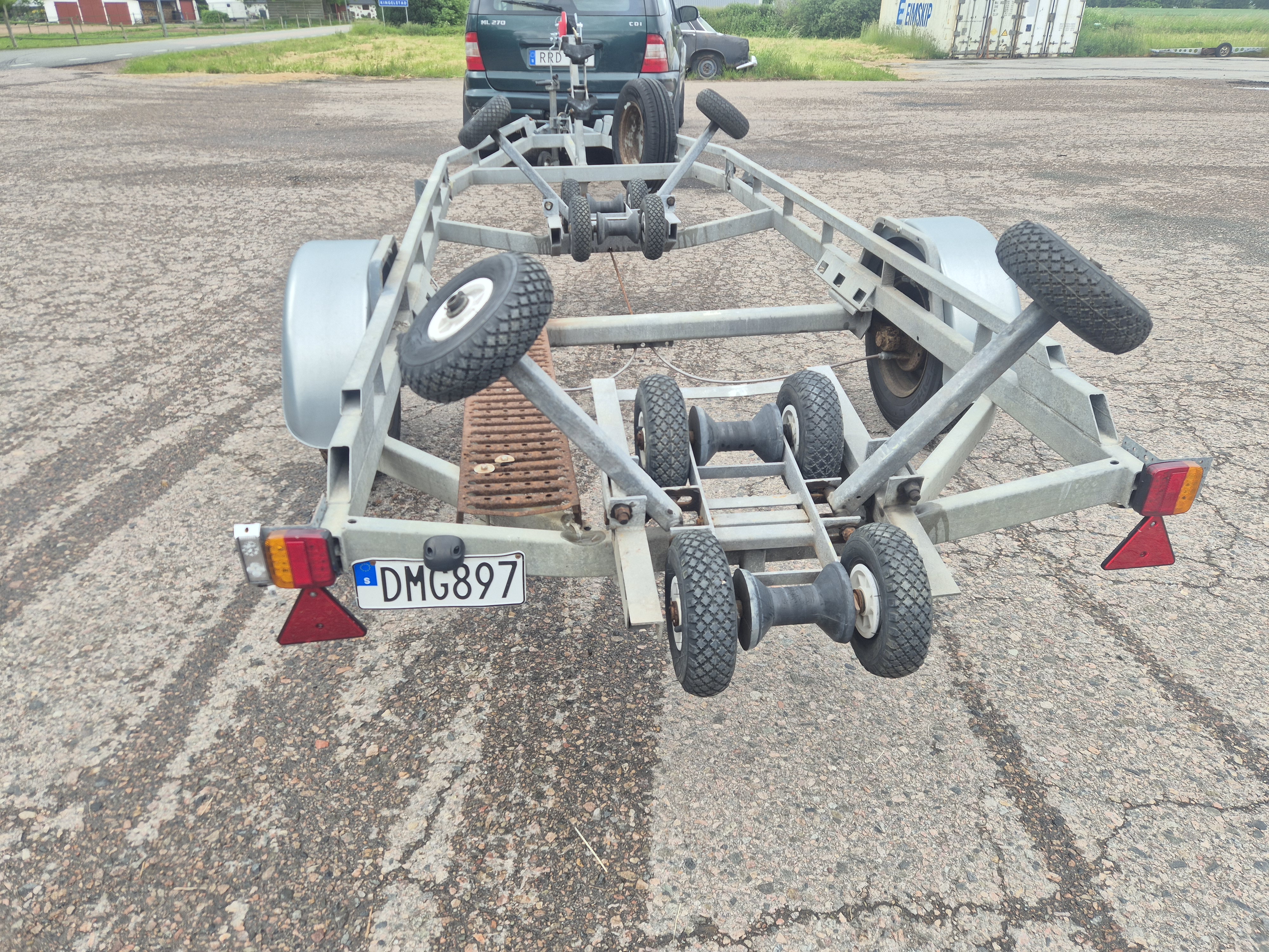 Båttrailer 80km