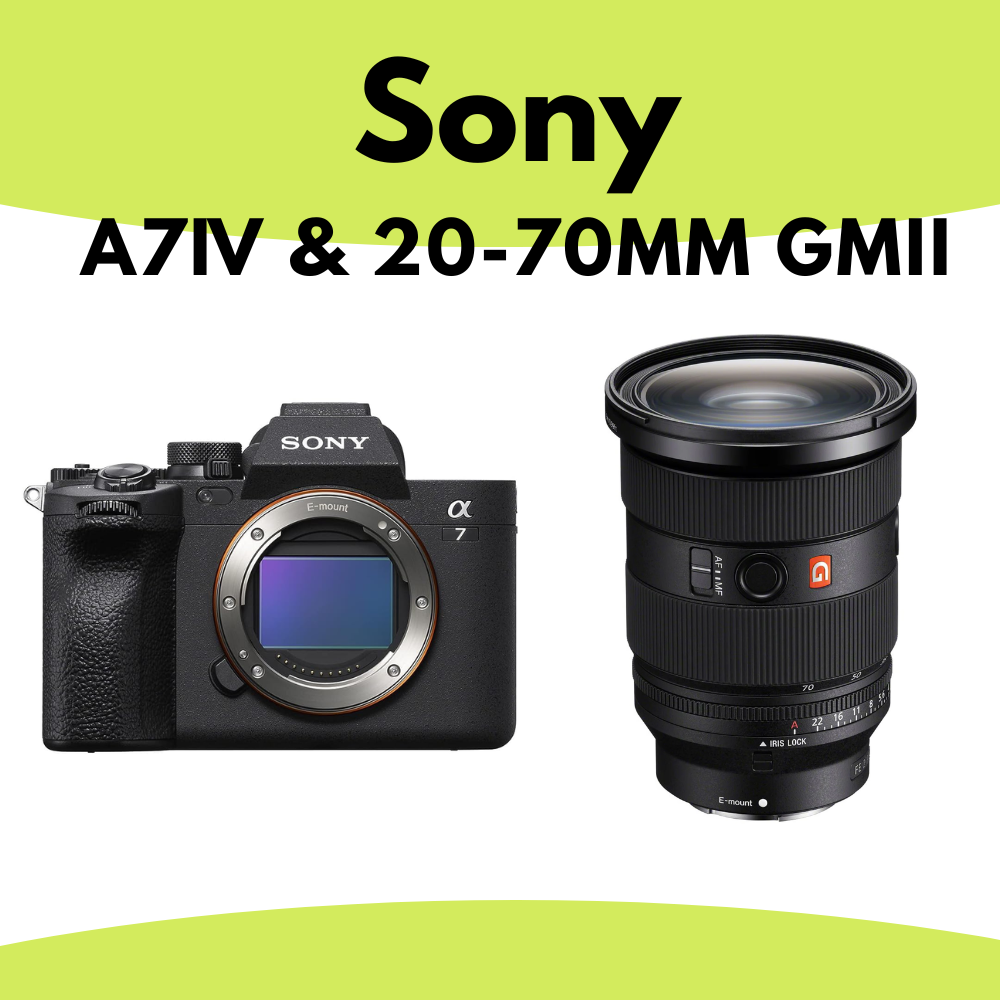 Sony a7iv + 20-70mm cinema kit