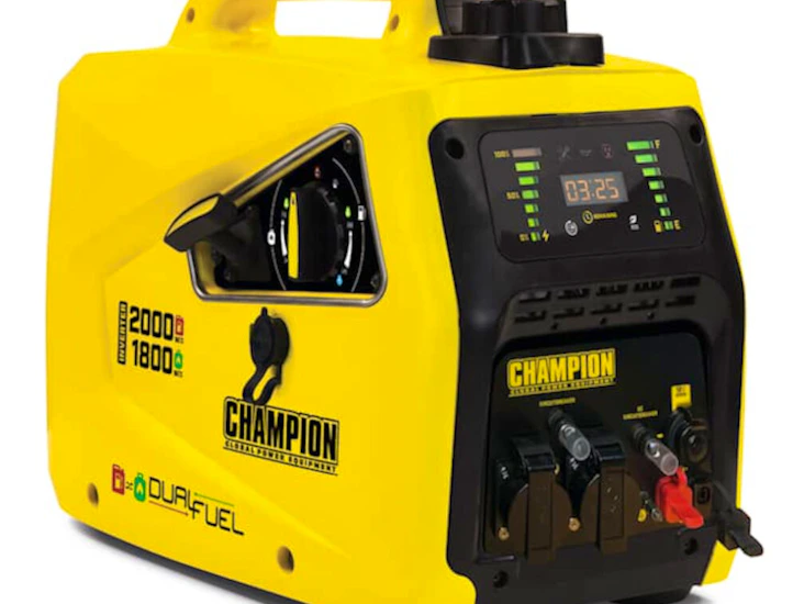 Champion 2000w dual fuel inverterelverk