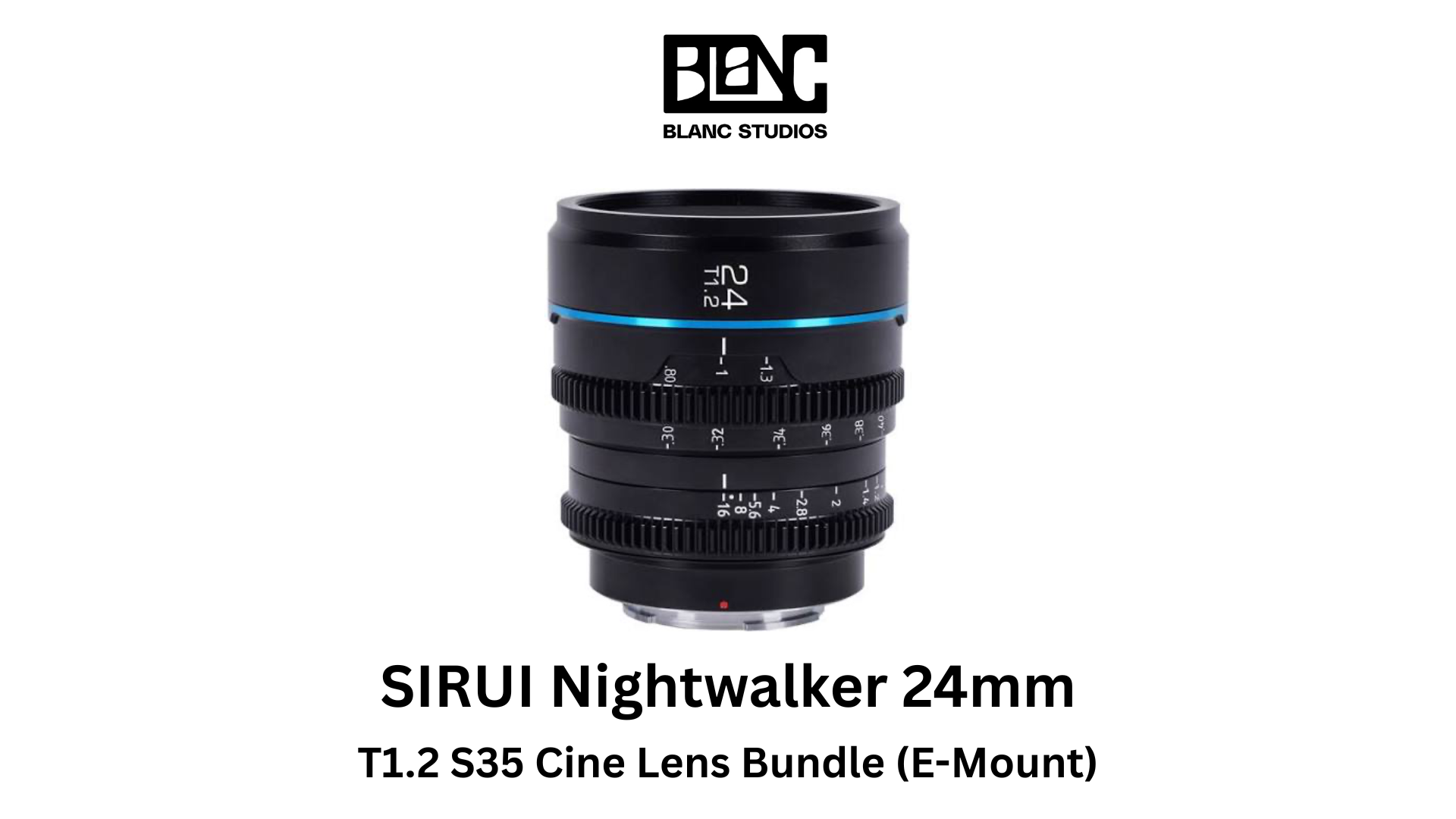 Sirui night walker 24mm t1.2 cine lens