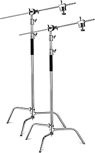 Complete c- stands kit  + sand bag  - (dual set) 