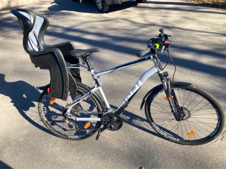 Herrcykel hybrid