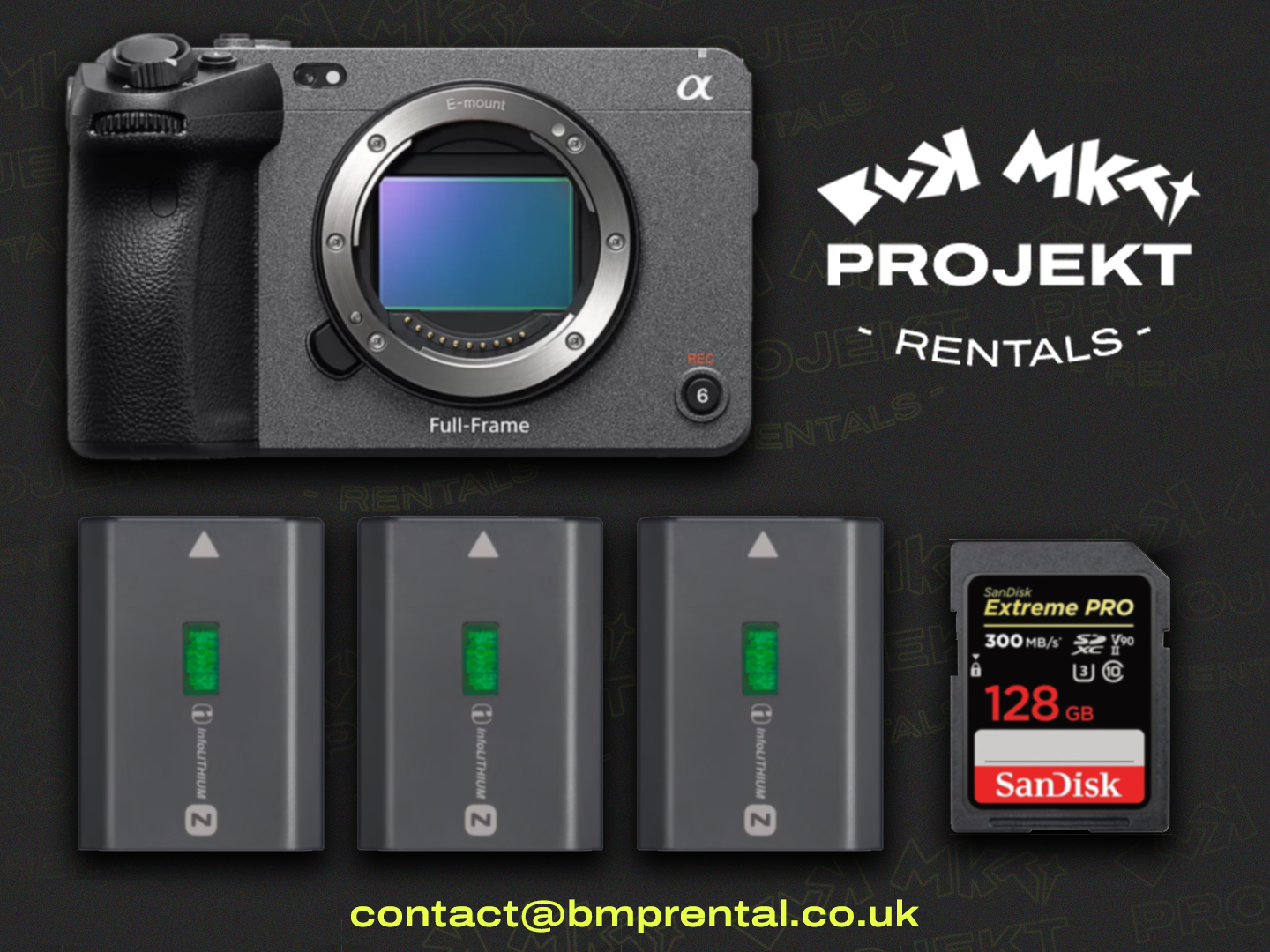 Sony fx3 full frame cinema camera kit