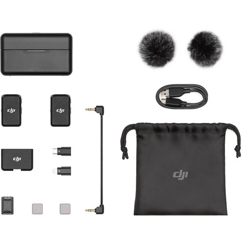 Dji mic (2 tx + 1 rx + charging case)