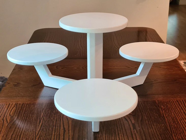 Tårtställning för bröllop, fest