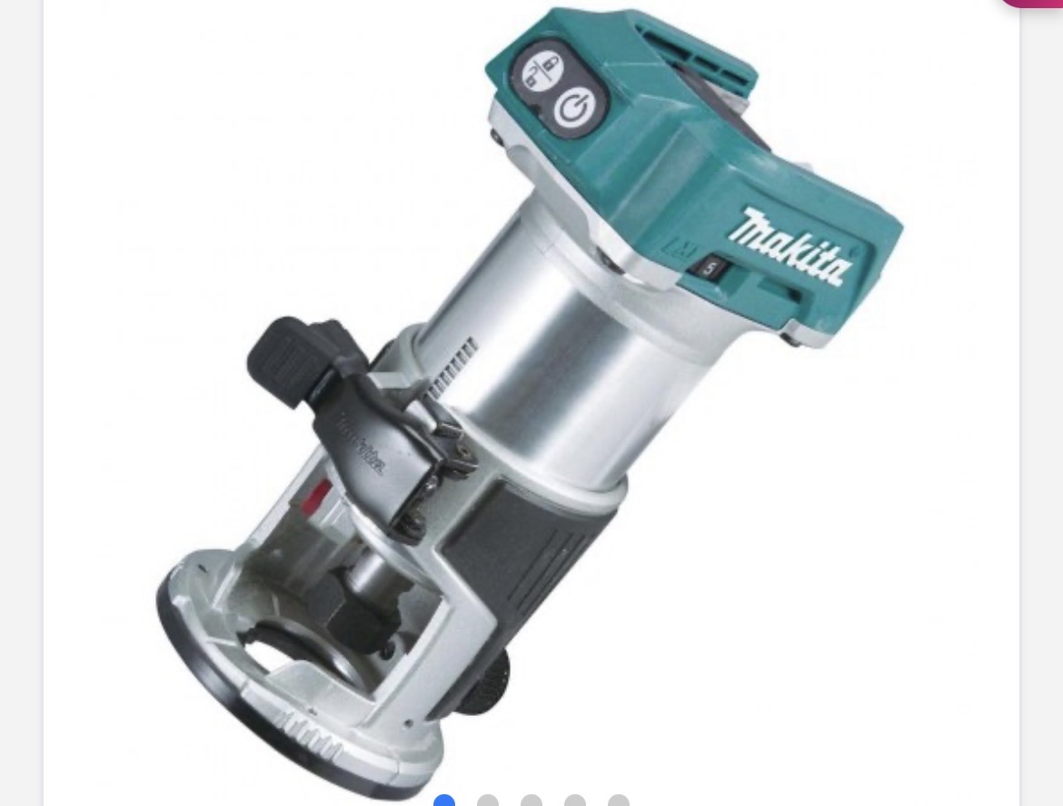 Makita drt50zj overfræser 18v 