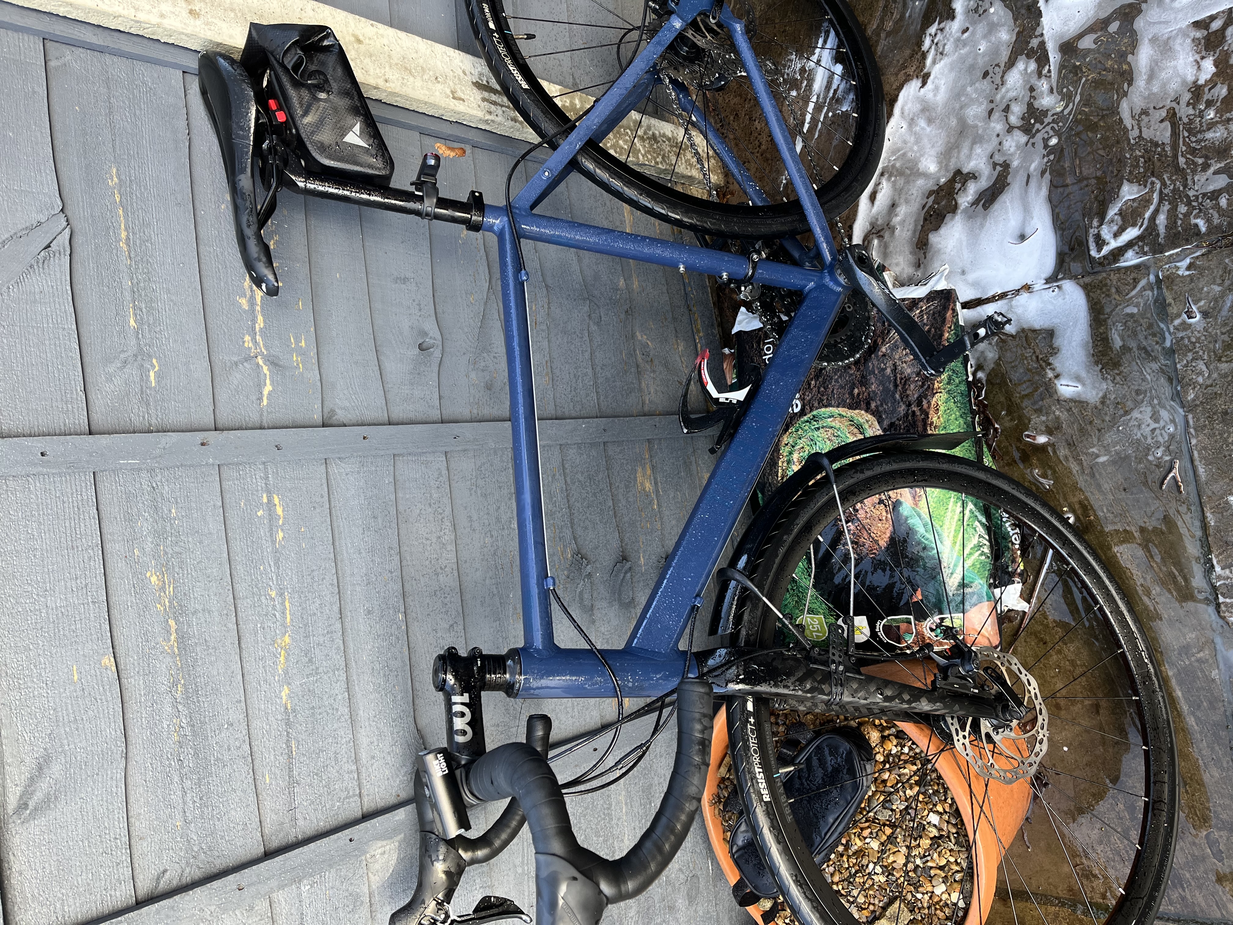 Triban disc road bike rc120 large 