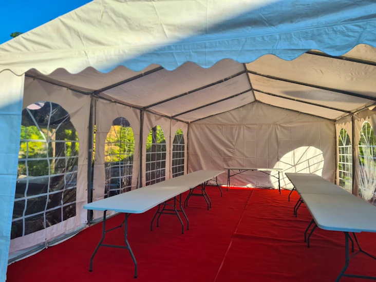 Partytält dancover 5x8 m