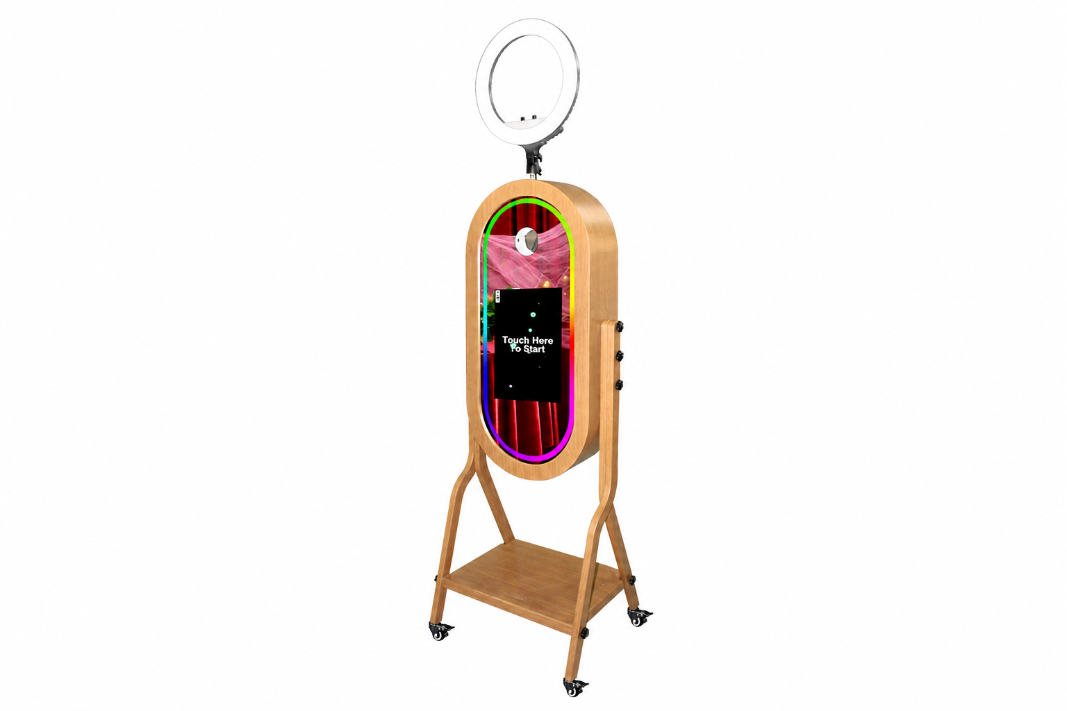 Photoooth (mirror booth) med printer